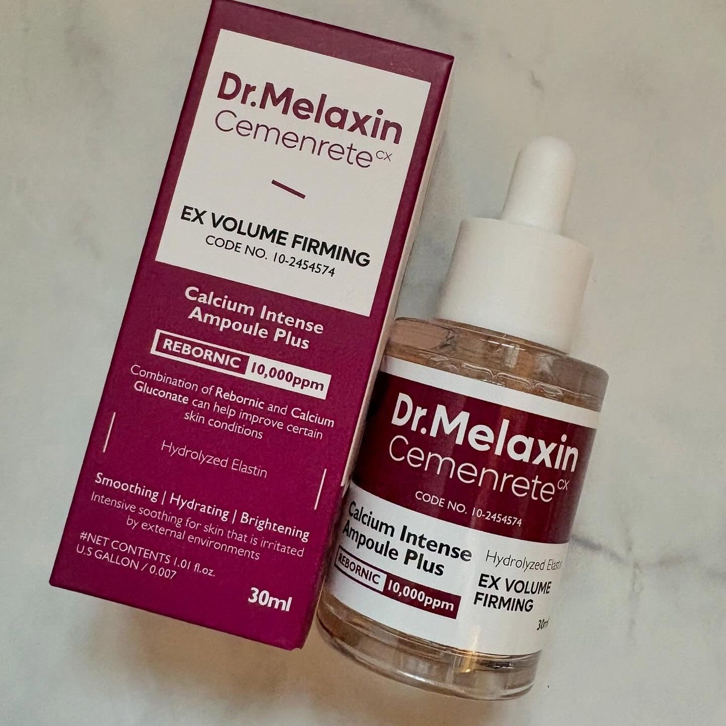 Cemenrete Calcium Intense Cream/Dr.Melaxin/フェイスクリームを使ったクチコミ(2枚目)