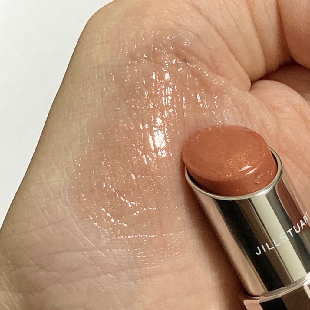 ジルスチュアート リップグロウ セラムバーム 103 fondant chocolat/JILL STUART/リップバームを使ったクチコミ（3枚目）