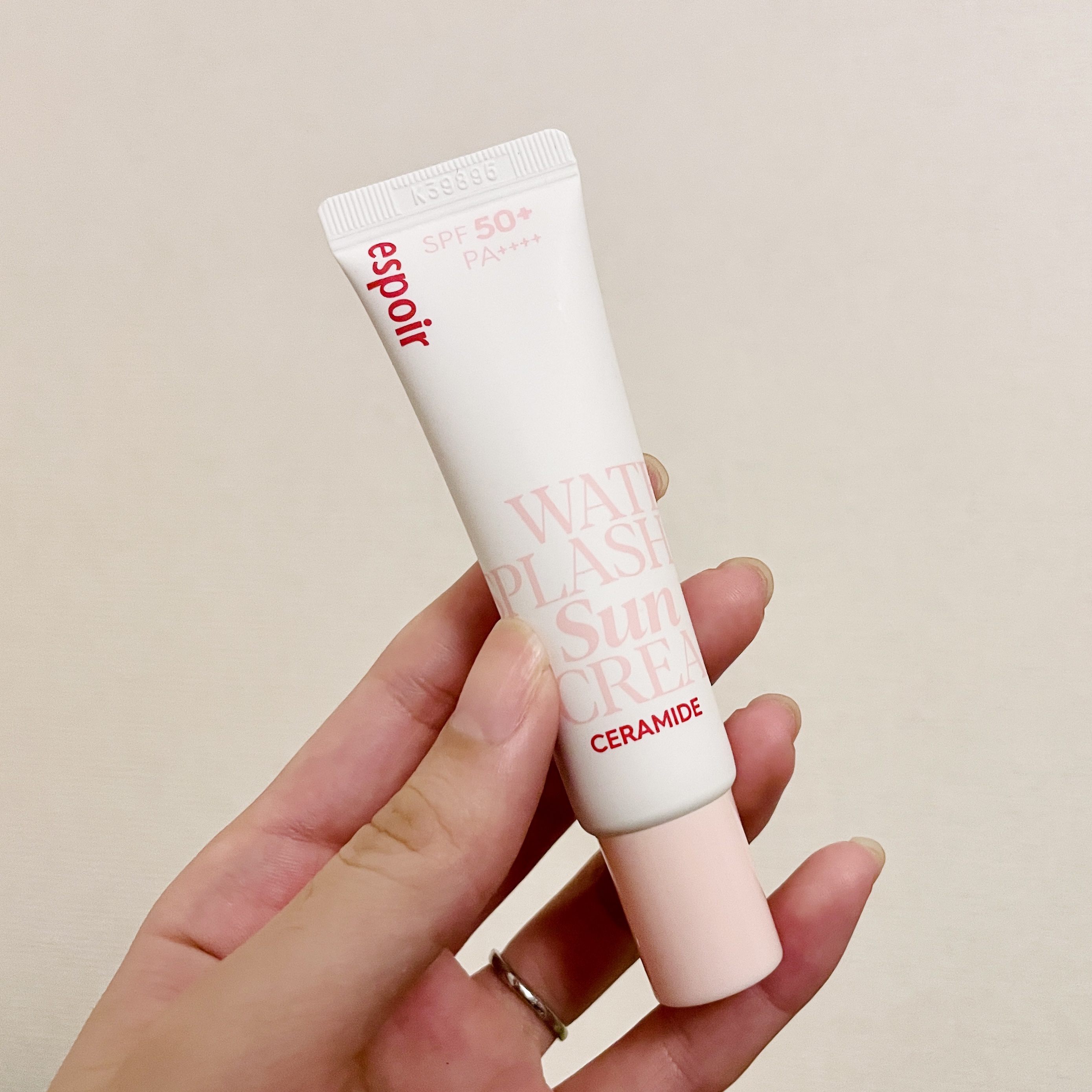 ウォータフルトーンアップサンクリーム/ダルバ/日焼け止めクリームを使ったクチコミ（1枚目）