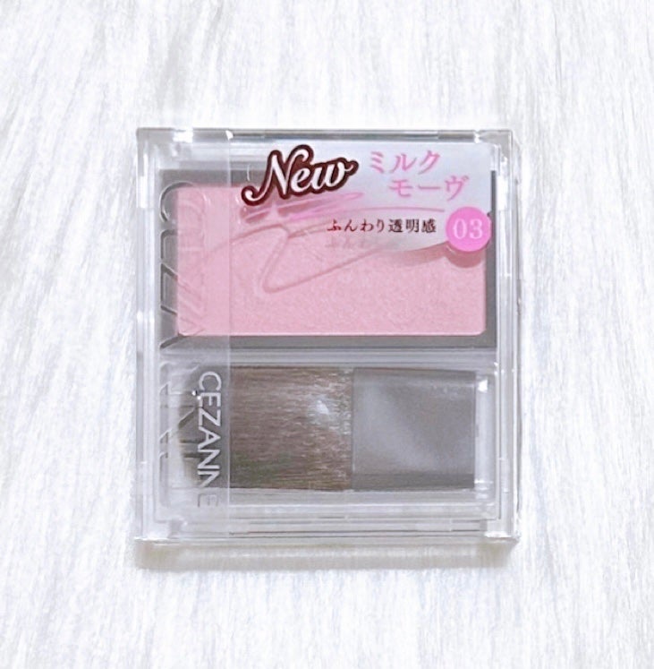 チークブラッシュ/CEZANNE/パウダーチークを使ったクチコミ(1枚目)