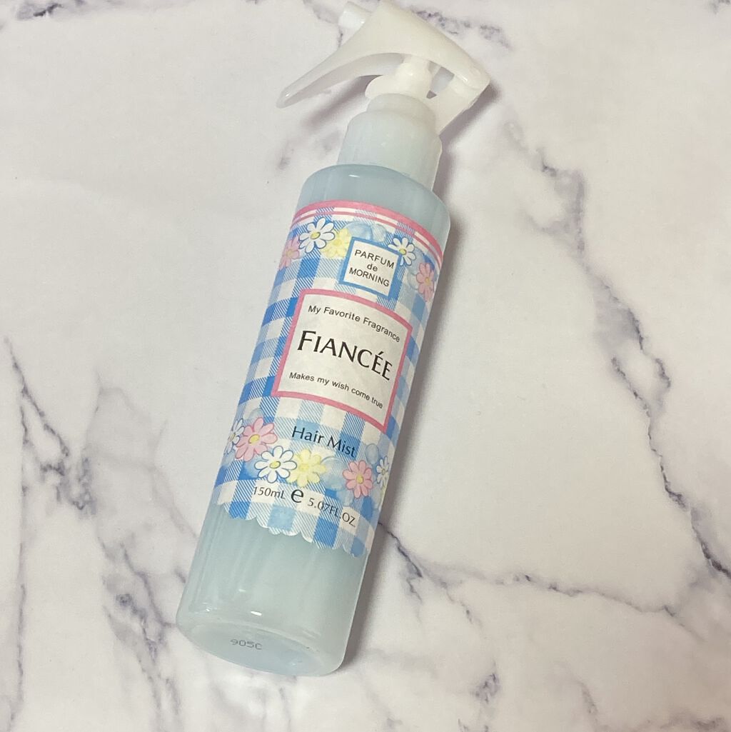 フレグランスヘアミスト はじまりの朝の香り/フィアンセ/ヘアミストを使ったクチコミ（1枚目）