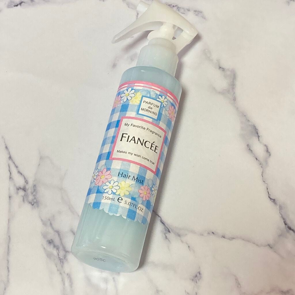 フレグランスヘアミスト はじまりの朝の香り/フィアンセ/ヘアミストを使ったクチコミ(1枚目)