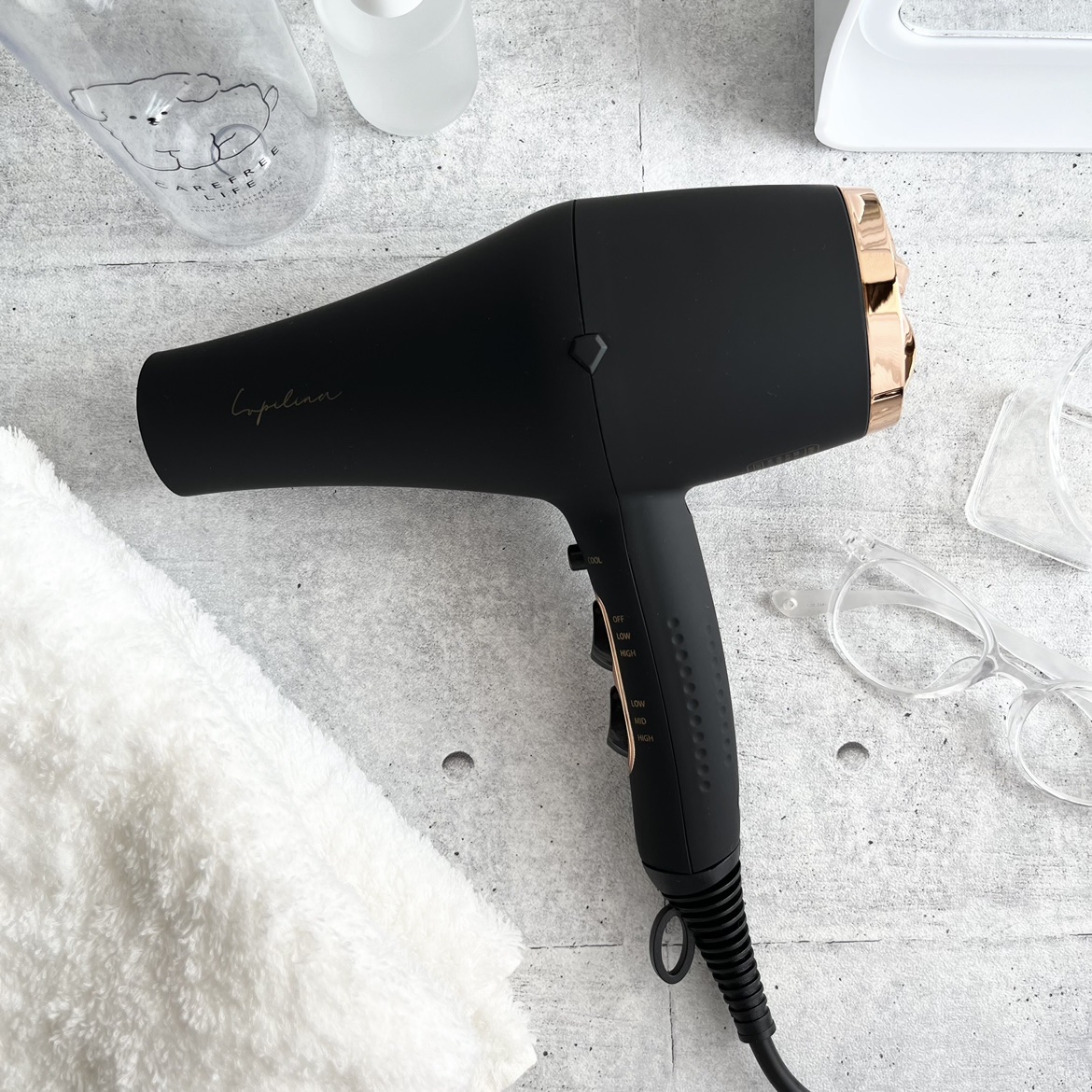 遠赤外線×マイナスイオンドライヤー/ルピリーナ/ドライヤーを使ったクチコミ（1枚目）