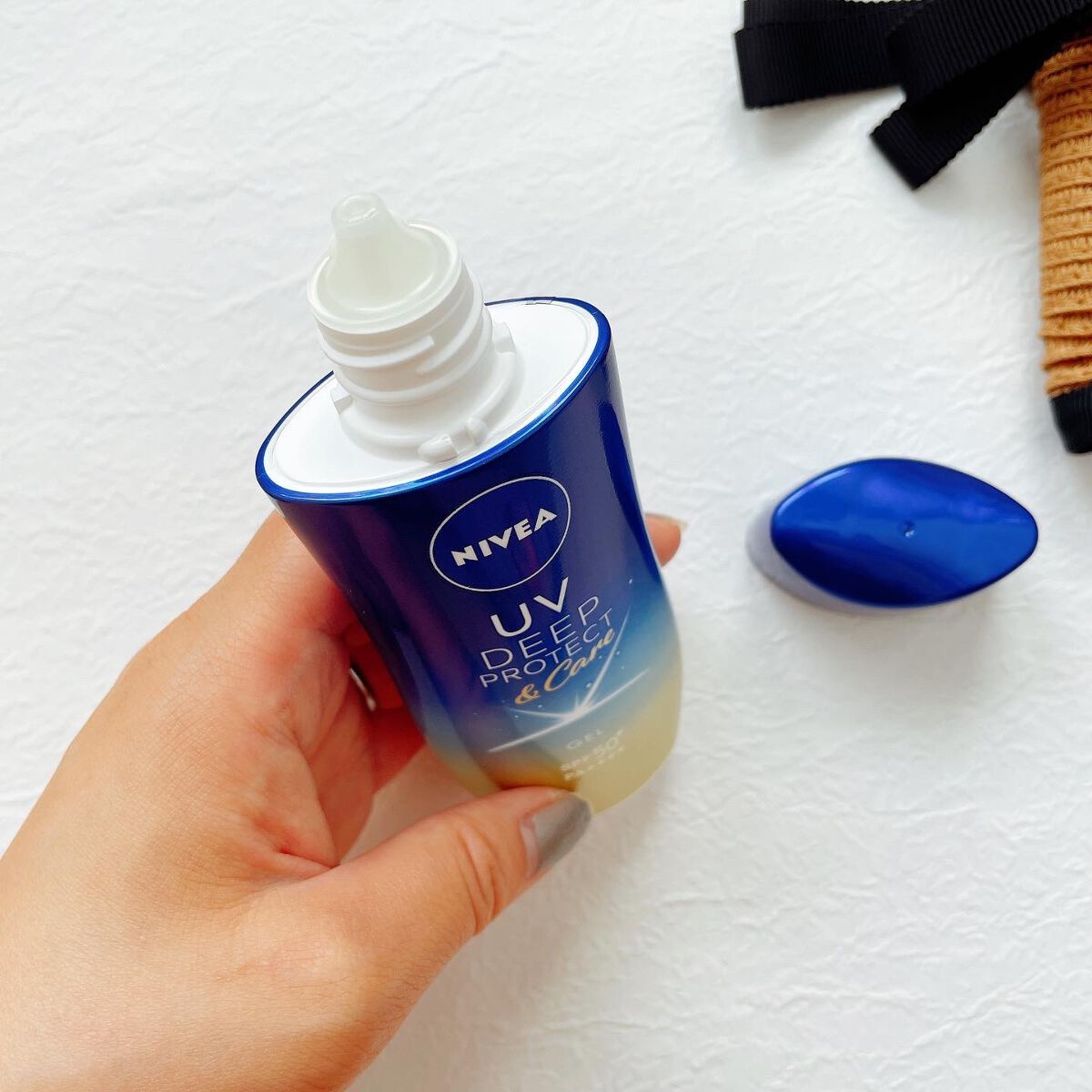ニベアUV ディープ プロテクト&ケア ジェル/ニベア/日焼け止めジェルを使ったクチコミ(2枚目)