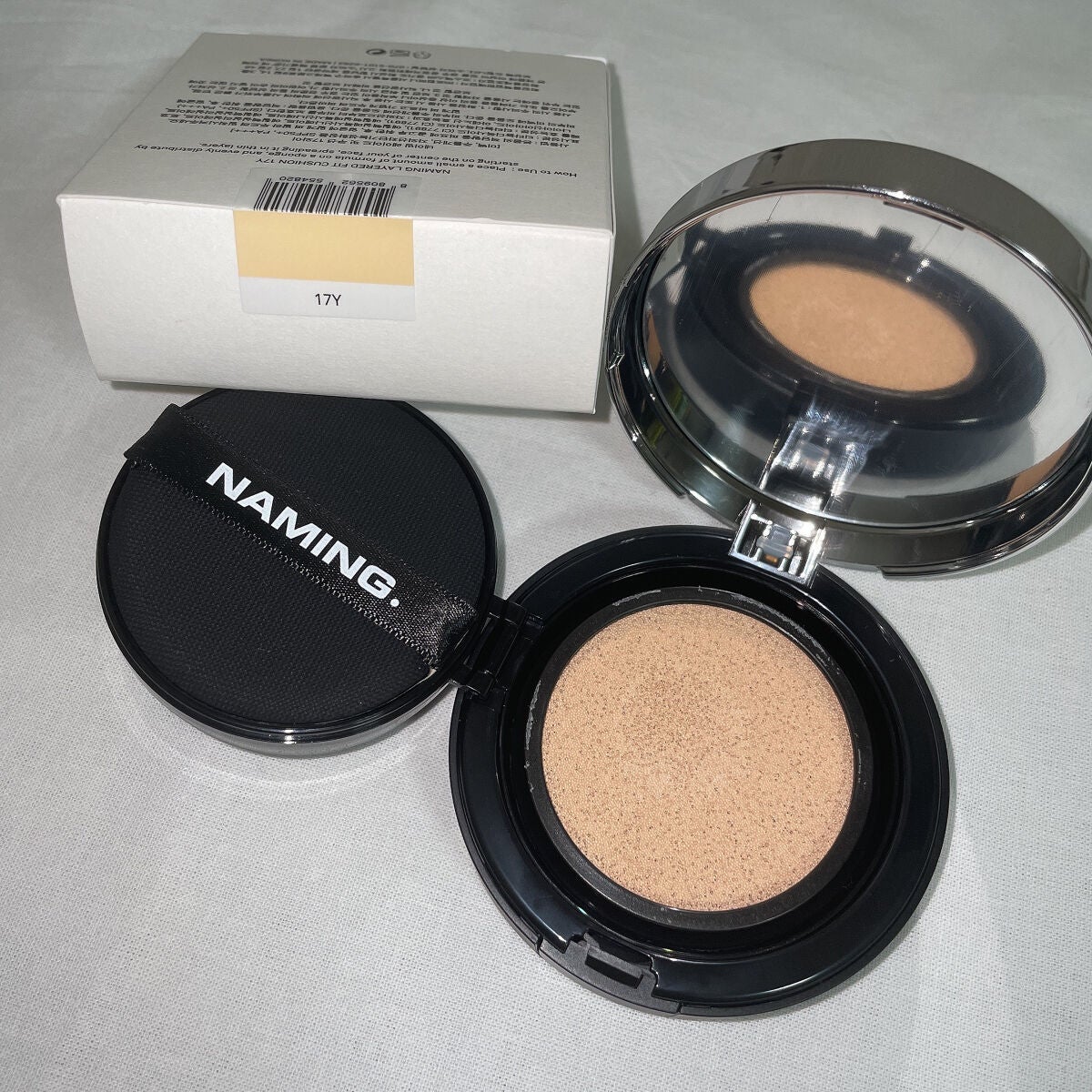 ネーミング レイヤード フィットクッション/NAMING./クッションファンデーションを使ったクチコミ(3枚目)
