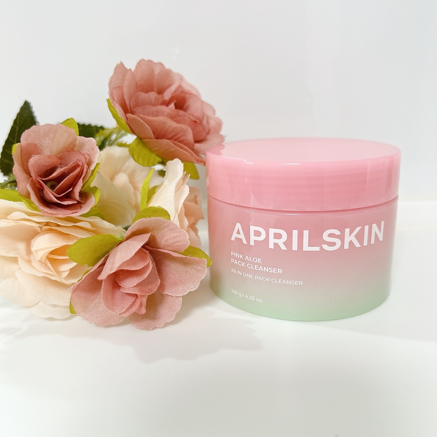 ピンクアロエメレンゲクレンザー/APRILSKIN/その他洗顔料を使ったクチコミ（2枚目）