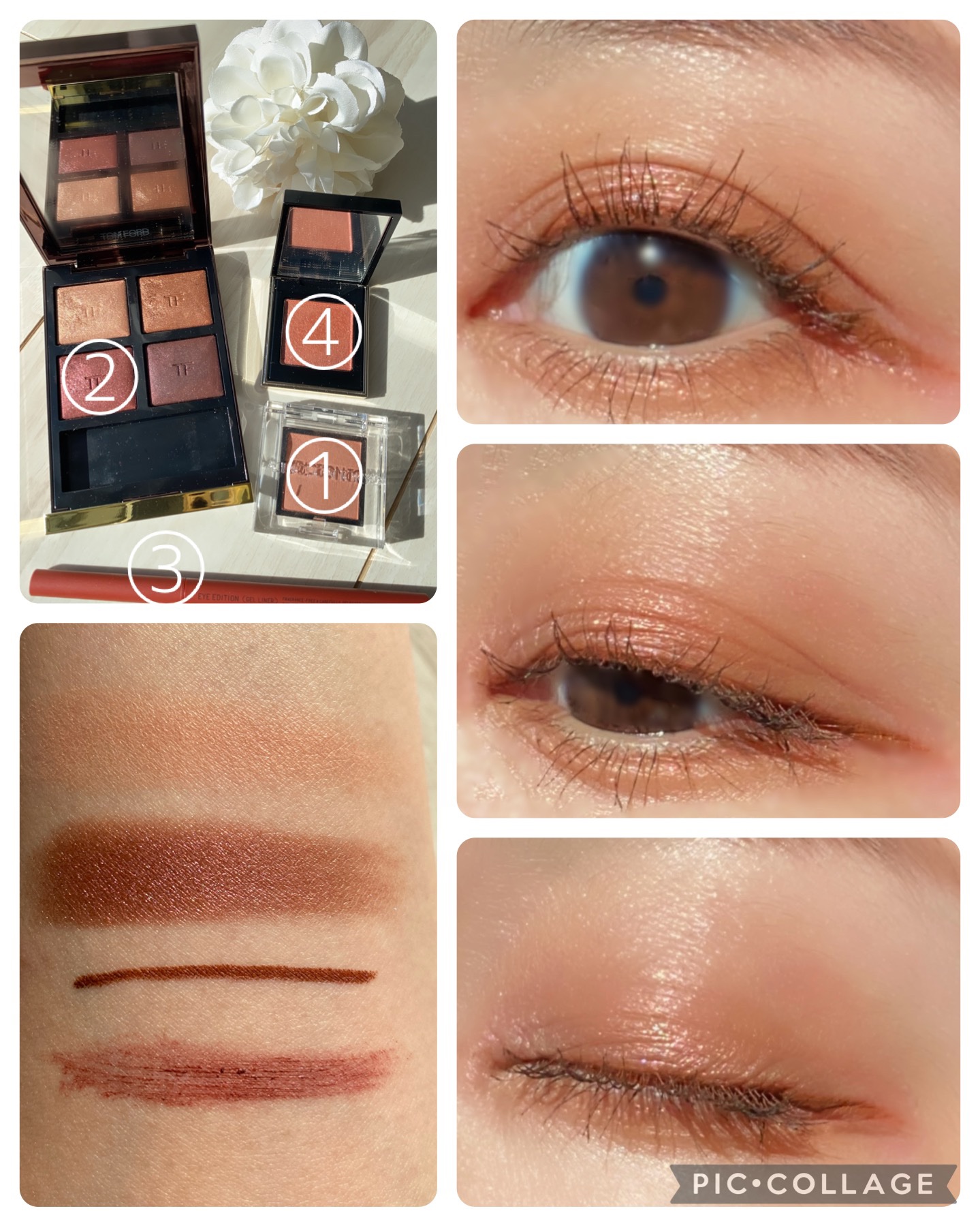 アイ カラー クォード/TOM FORD BEAUTY/アイシャドウパレットを使ったクチコミ（2枚目）