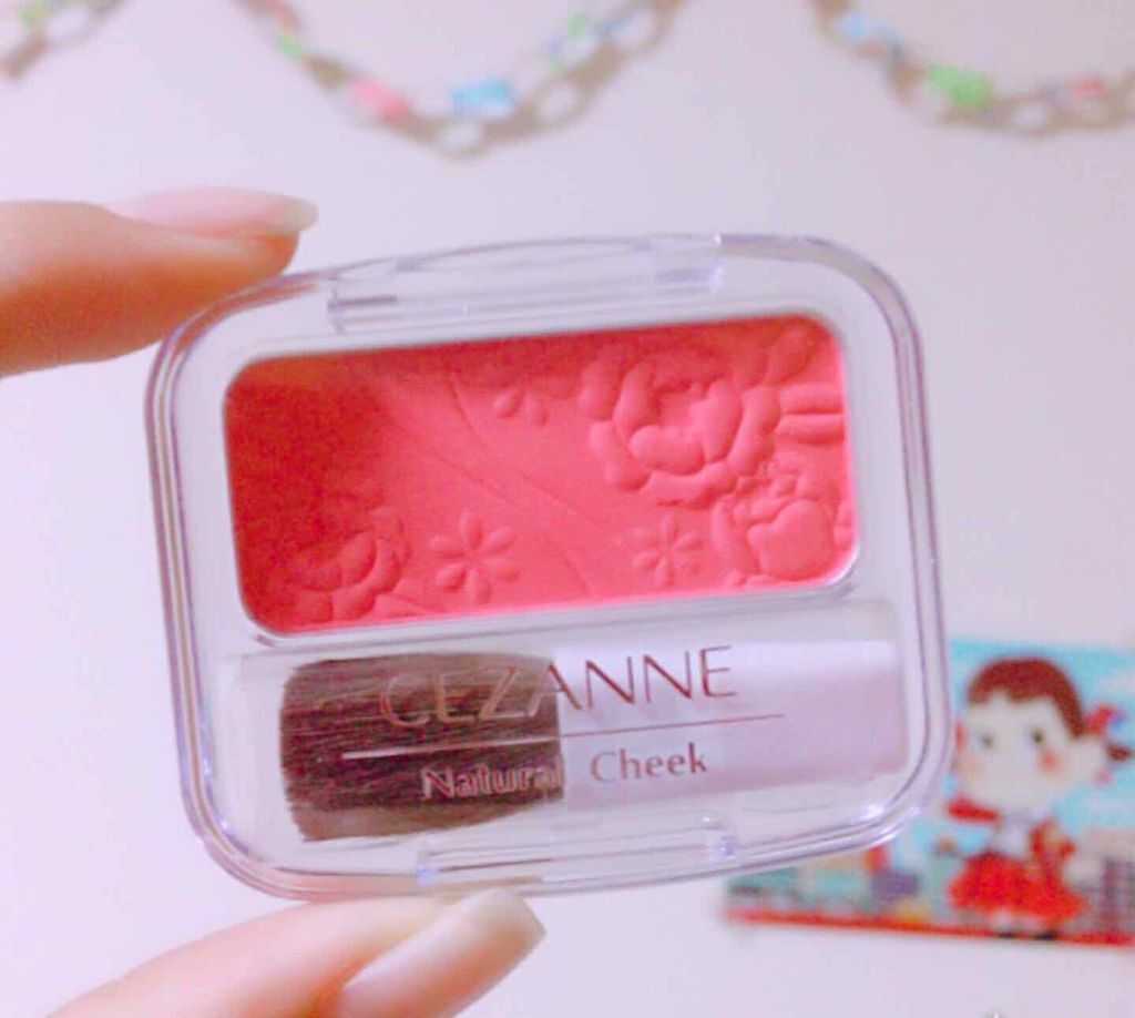ナチュラル チークN/CEZANNE/パウダーチークを使ったクチコミ(1枚目)