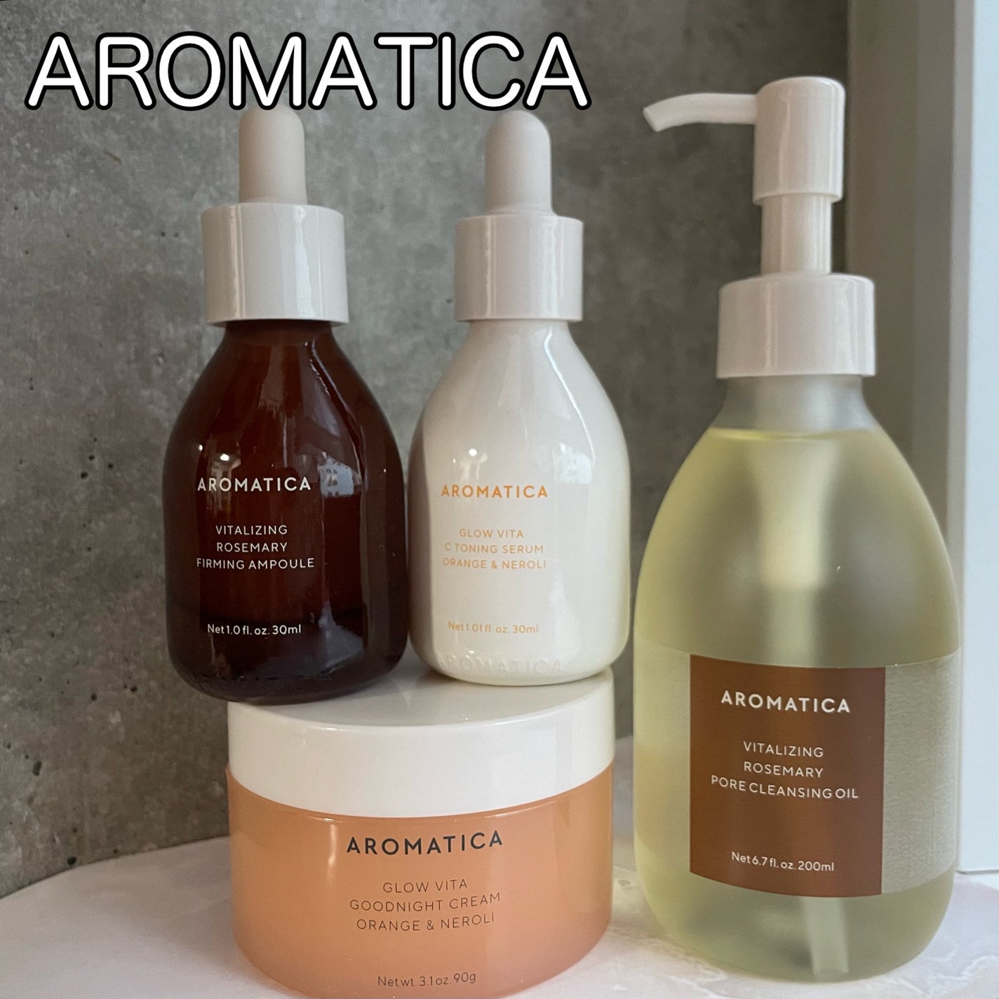 グロービタグットナイトクリーム/AROMATICA/フェイスクリームを使ったクチコミ(1枚目)