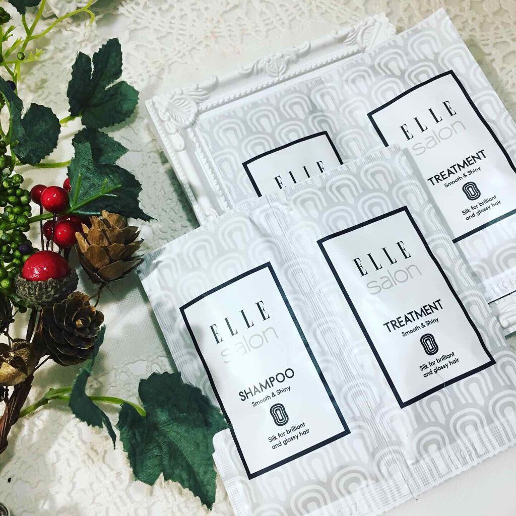 ELLEsalon シャンプー&トリートメント/エルサロン/サロンシャンプーを使ったクチコミ（1枚目）