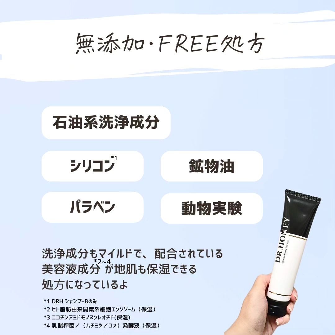 とまと村長@化粧品研究者 on LIPS 「新しいヘアケアブランド「DR.HONEY」は1滴に100億個の..」(8枚目)