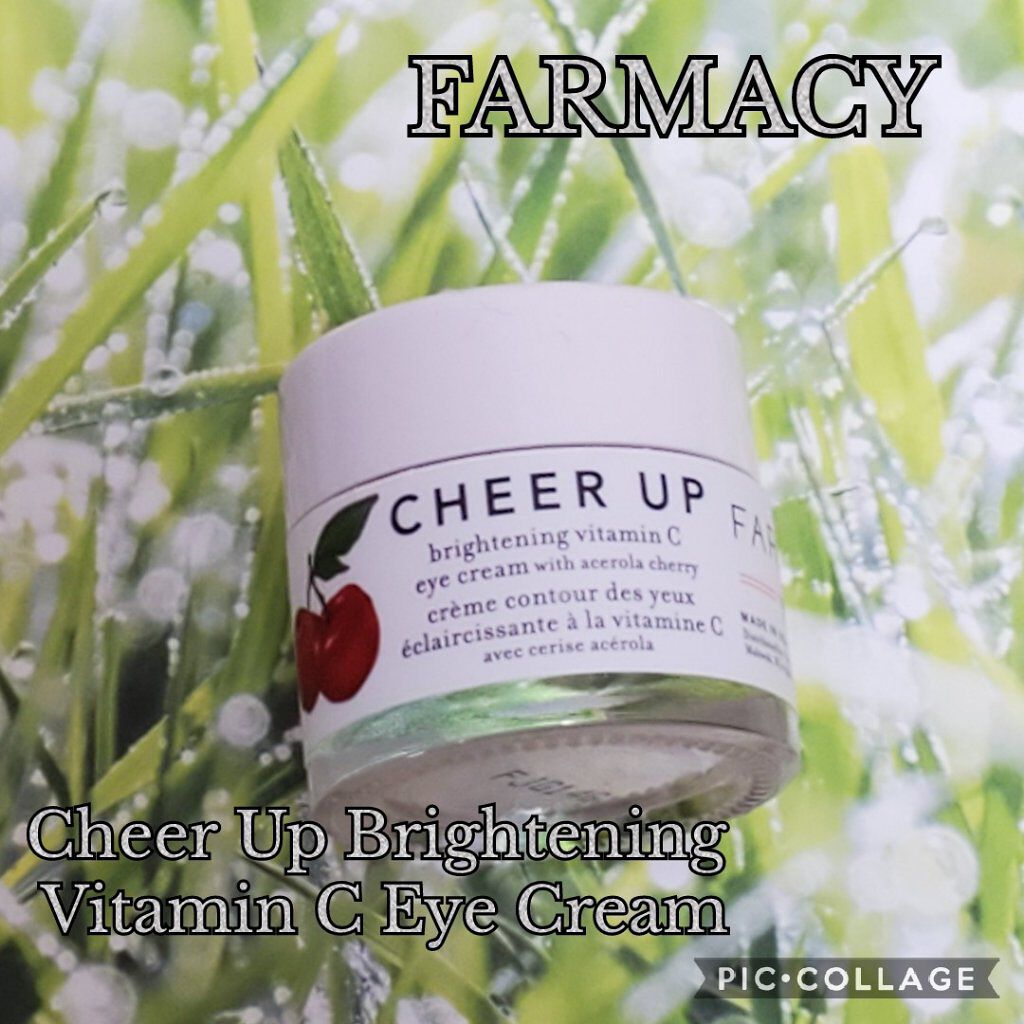 Cheer Up Brightening Vitamin C Eye Cream/FARMACY/アイケア・アイクリームを使ったクチコミ（1枚目）