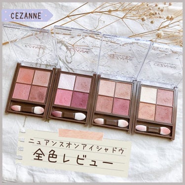 ニュアンスオンアイシャドウ/CEZANNE/パウダーアイシャドウを使ったクチコミ（1枚目）