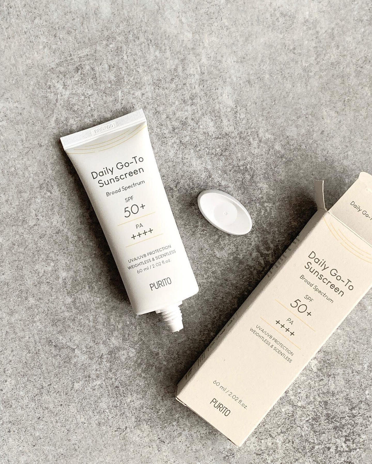 デイリーゴートゥー日焼け止め/PURITO/日焼け止めクリームを使ったクチコミ（1枚目）