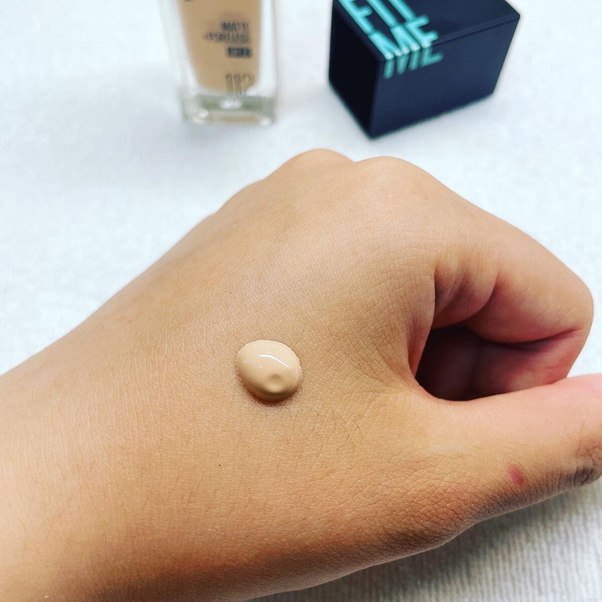 フィットミー リキッドファンデーション R/MAYBELLINE NEW YORK/リキッドファンデーションを使ったクチコミ（3枚目）