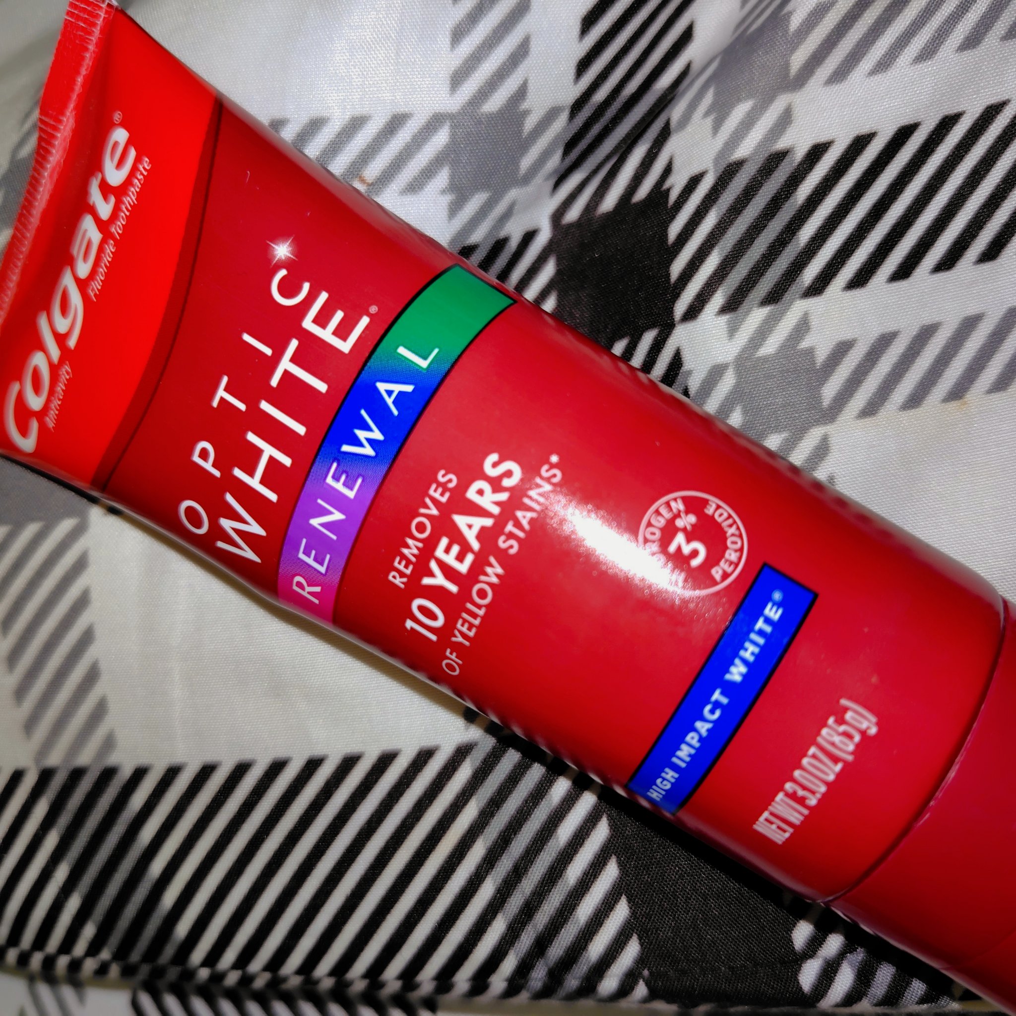 コルゲート オプティックホワイト/colgate/歯磨き粉を使ったクチコミ（1枚目）