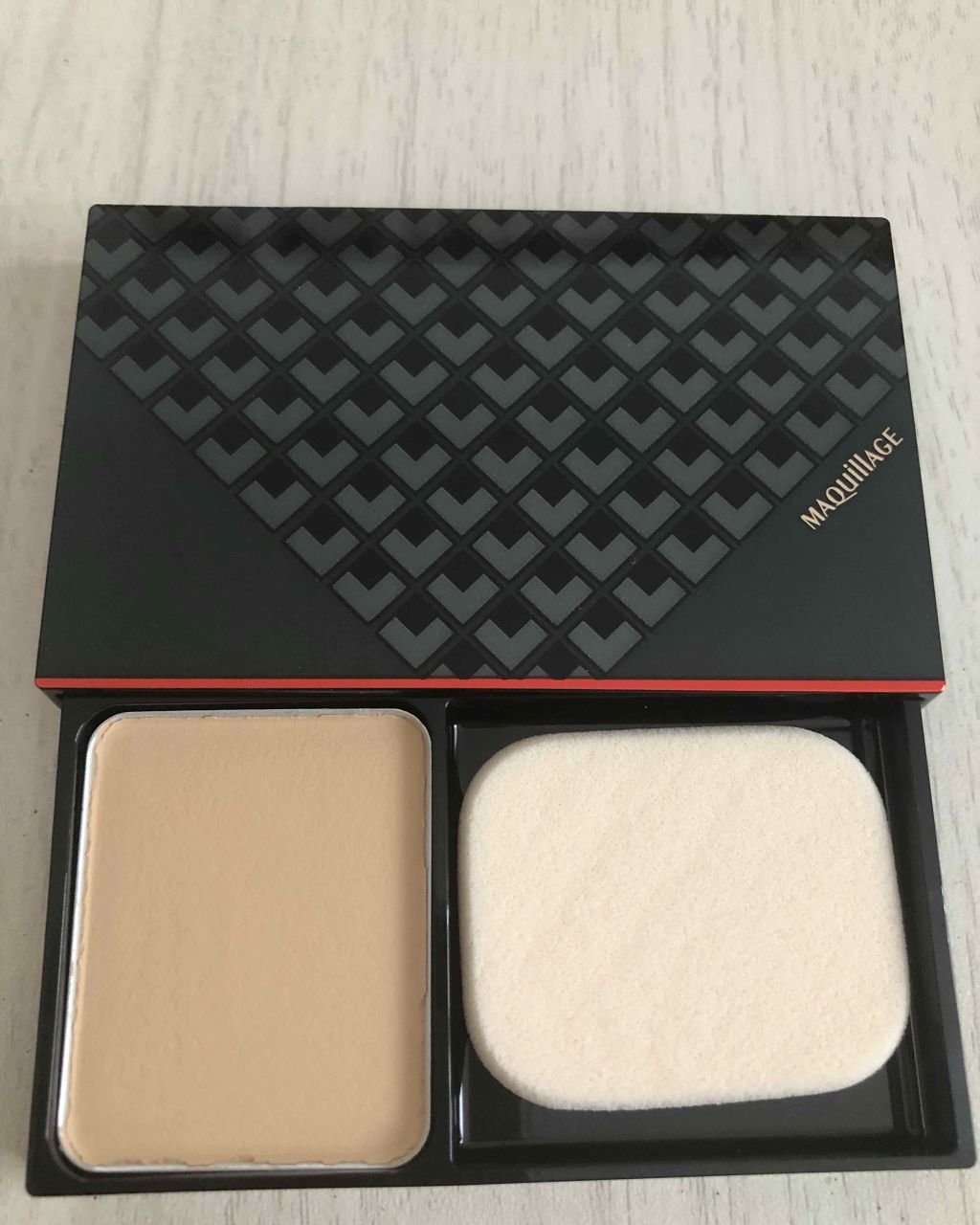 ドラマティックパウダリー UV ミニパクト オークル10/マキアージュ/パウダーファンデーションを使ったクチコミ（2枚目）