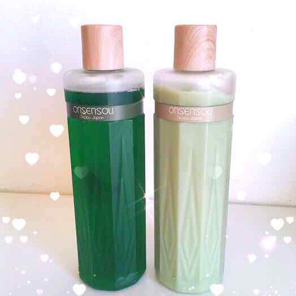 温泉藻配合頭皮ケアシャンプー／トリートメント/ONSENSOU/市販シャンプーを使ったクチコミ（1枚目）