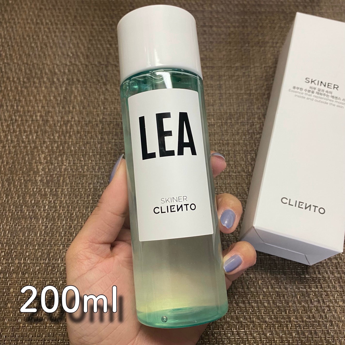 LEA SKINER/cliento/化粧水を使ったクチコミ(2枚目)