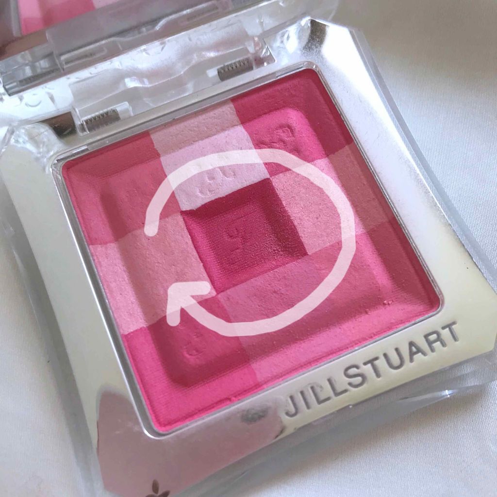 ミックスブラッシュ コンパクト モアカラーズ/JILL STUART/パウダーチークを使ったクチコミ(2枚目)