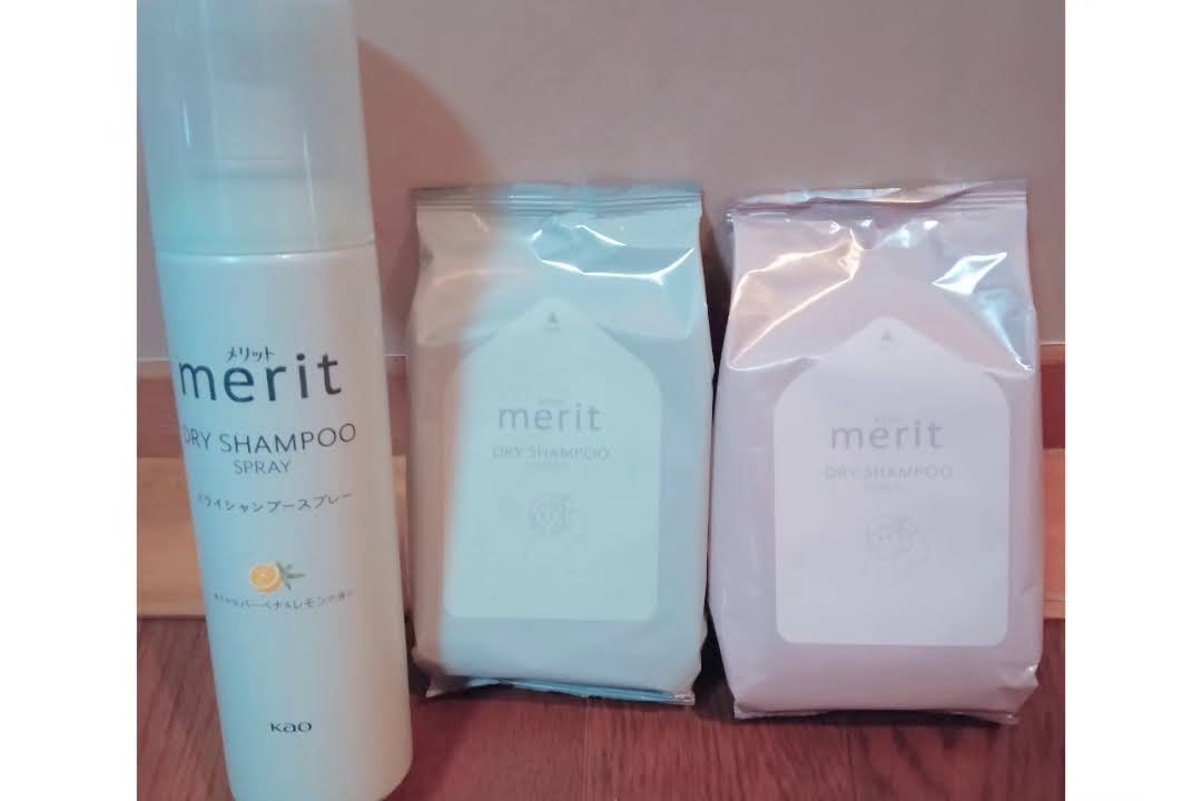 メリット ドライシャンプーシート すっきり爽快タイプ/メリット/ドライシャンプーを使ったクチコミ（2枚目）