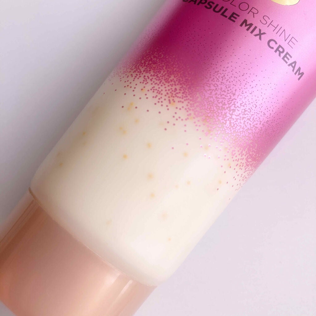 ミラクルズ カラーシャイン カプセルミックスクリーム/パンテーン/洗い流すヘアトリートメントを使ったクチコミ(3枚目)