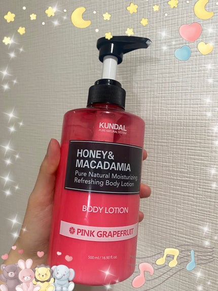 モイスチャーボディローション/KUNDAL/ボディローションを使ったクチコミ(1枚目)