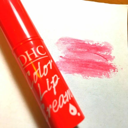 濃密うるみカラーリップクリーム/DHC/リップクリームを使ったクチコミ(1枚目)