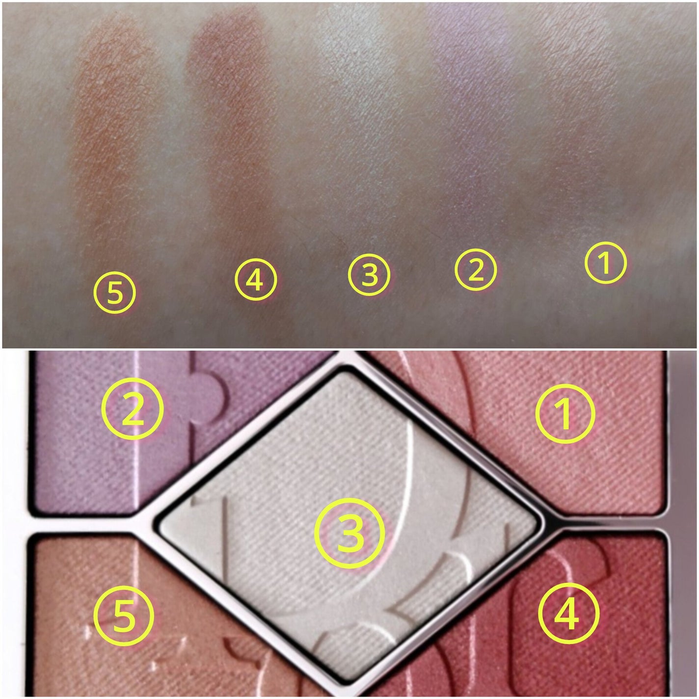 ディオールショウ サンク クルール/Dior/アイシャドウを使ったクチコミ(3枚目)