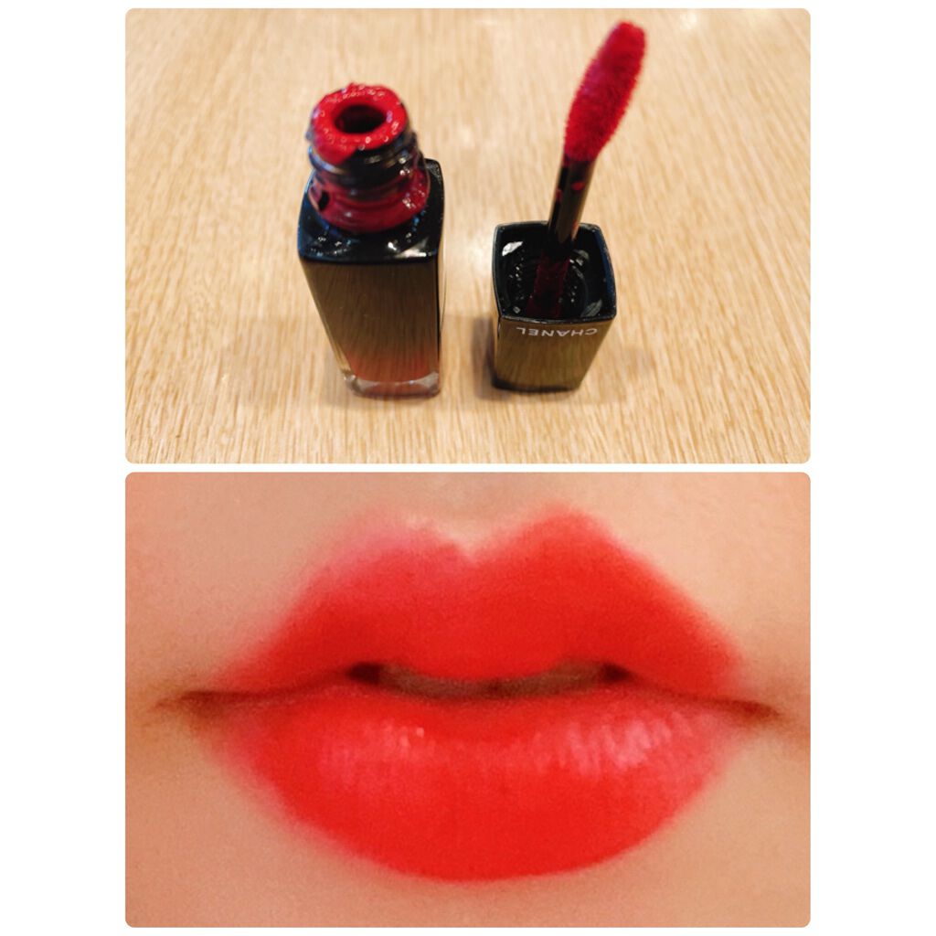 ルージュ アリュール ラック/CHANEL/口紅を使ったクチコミ(2枚目)
