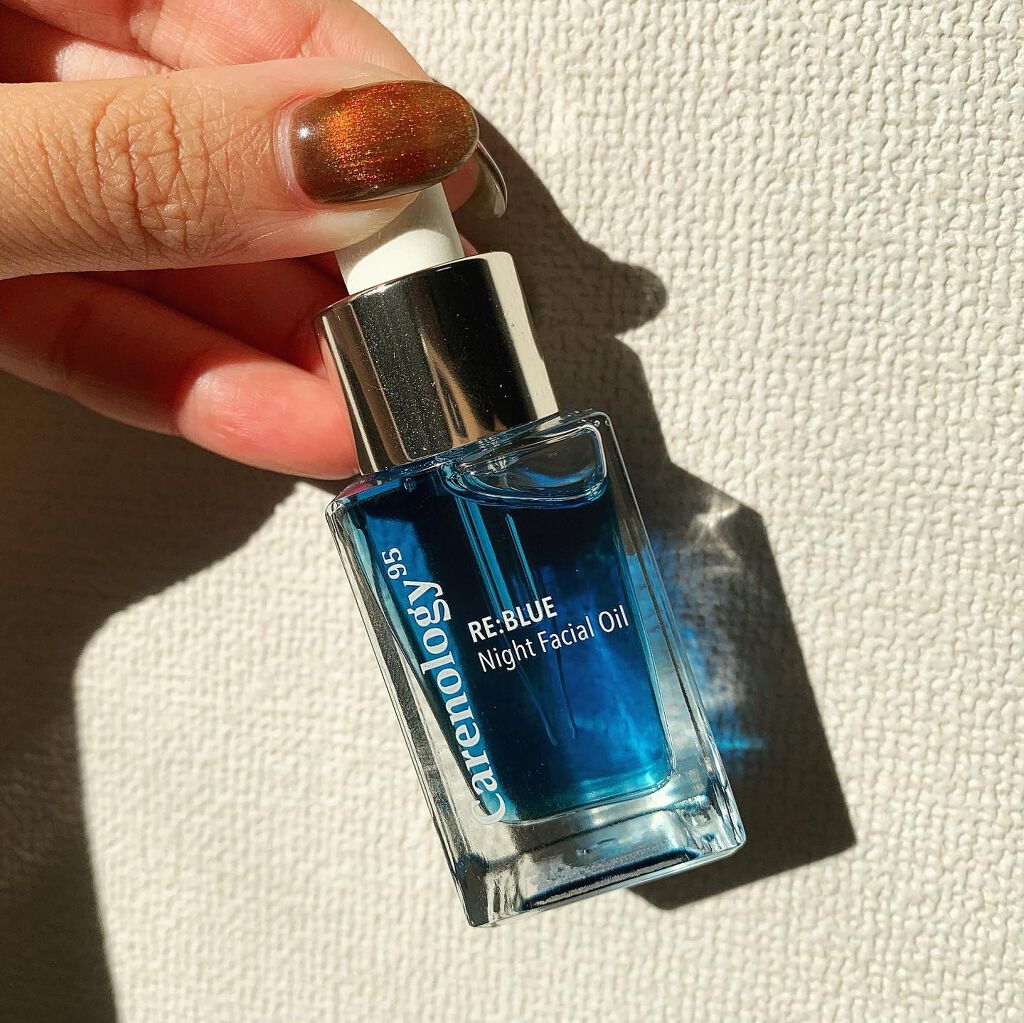 リブルーナイトフェイシャルオイル/Carenology95/美容液を使ったクチコミ（1枚目）