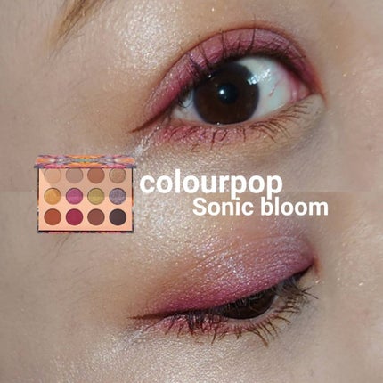 SonicBloom/ColourPop/アイシャドウパレットを使ったクチコミ(1枚目)