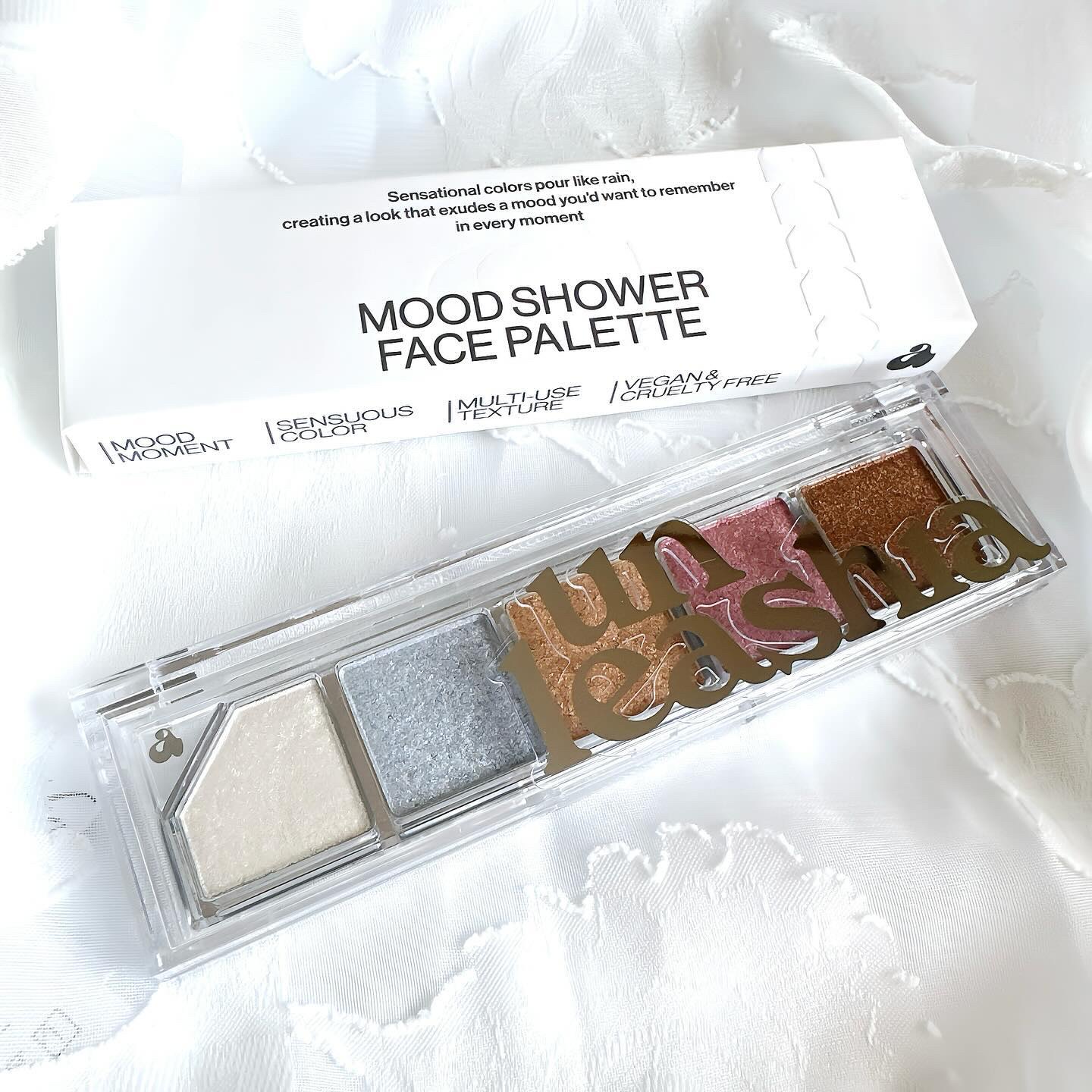 Mood Shower Face Palette No.101 バレリーノシャワー/unleashia/パウダーハイライトを使ったクチコミ（1枚目）