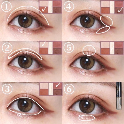 パーフェクトスタイリストアイズ/キャンメイク/アイシャドウパレットを使ったクチコミ(2枚目)