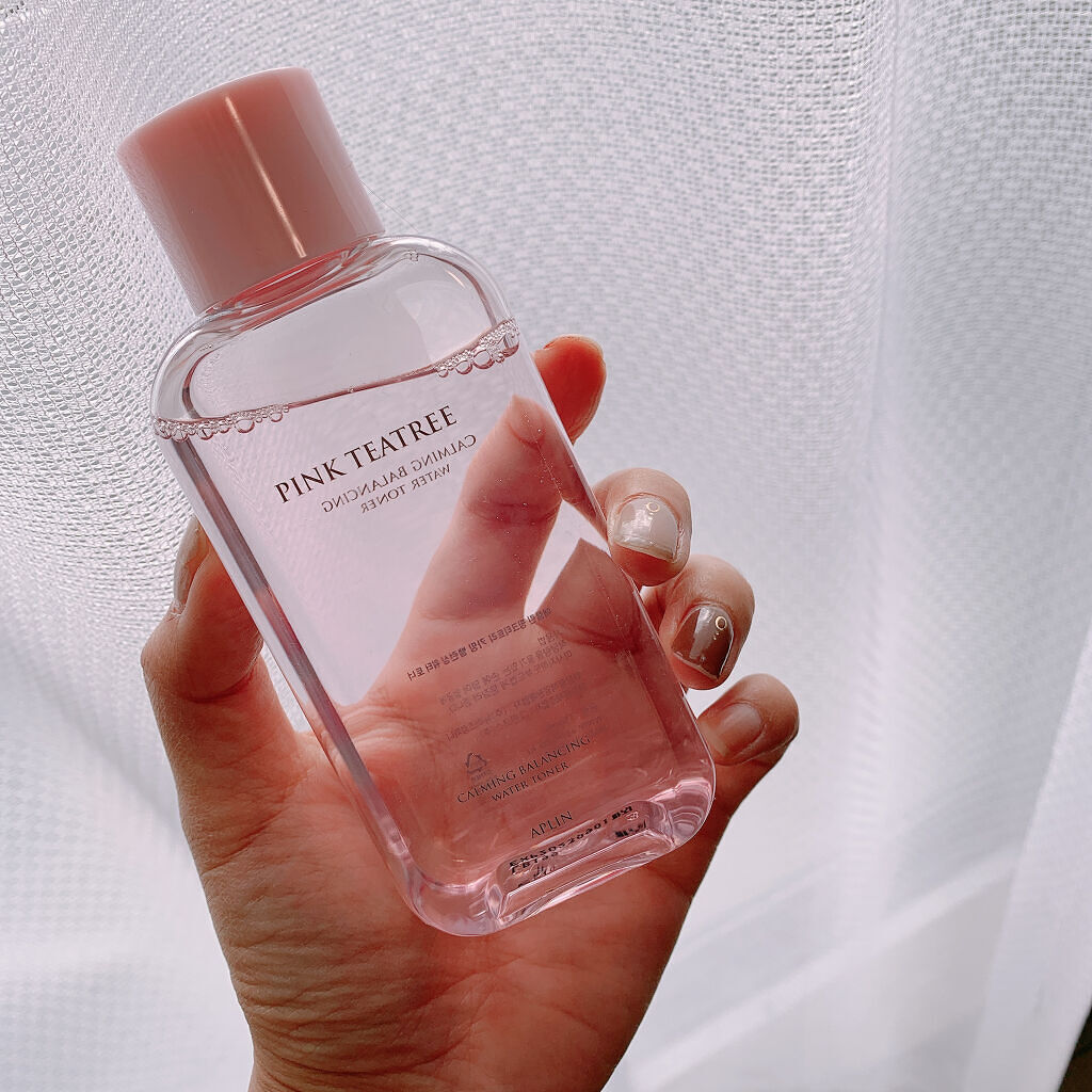 ピンクティーツリートナー/APLIN/化粧水を使ったクチコミ（1枚目）