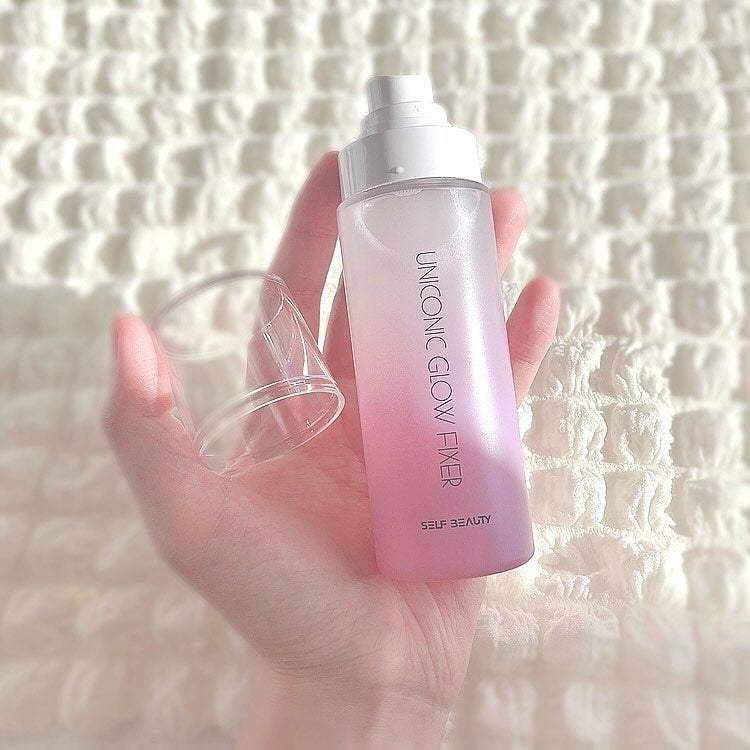 ユニコーン メイクアップグローフィックスミスト/SELF BEAUTY/フィックスミストを使ったクチコミ(1枚目)