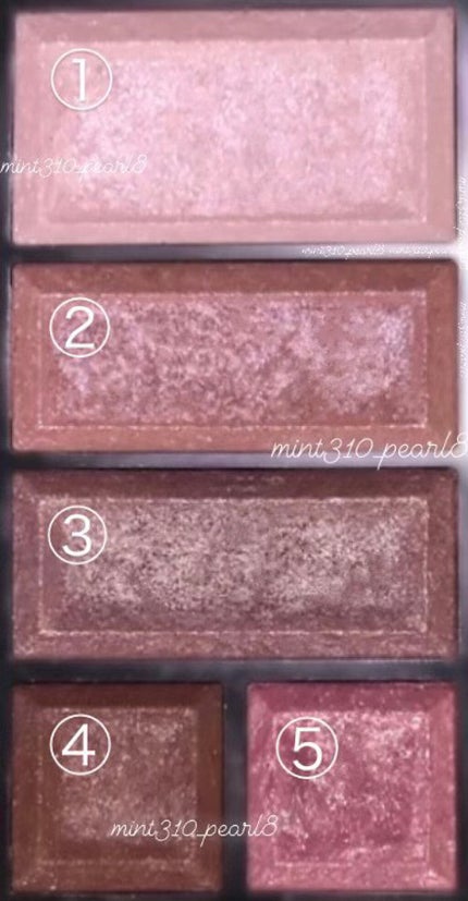 ショコラスウィート アイズ/リンメル ロンドン/アイシャドウパレットを使ったクチコミ(2枚目)