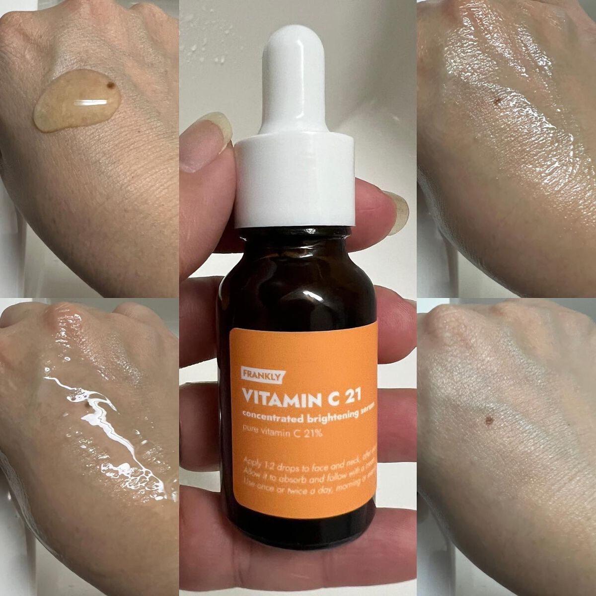 ビタミンC21セラム/Frankly/美容液を使ったクチコミ（2枚目）