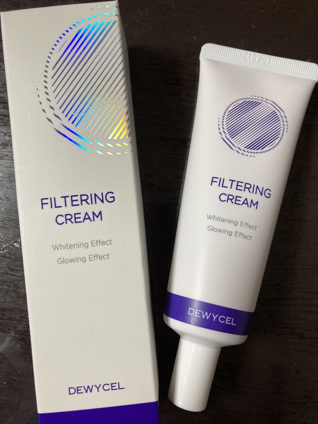 フィルタリングクリーム/DEWYCEL/日焼け止めクリームを使ったクチコミ（1枚目）