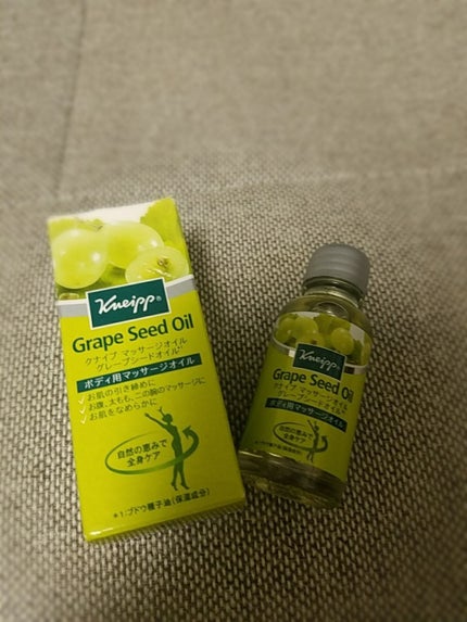 マッサージオイル グレープシードオイル/クナイプ/ボディオイルを使ったクチコミ(2枚目)