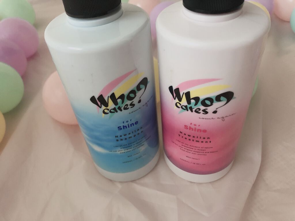 ハワイアンシャンプー＆トリートメント ＜シャイン＞/who cares?/市販シャンプーを使ったクチコミ（1枚目）