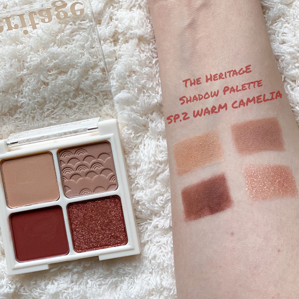 ザ ヘリテージ シャドウパレット/MERZY/アイシャドウパレットを使ったクチコミ（3枚目）
