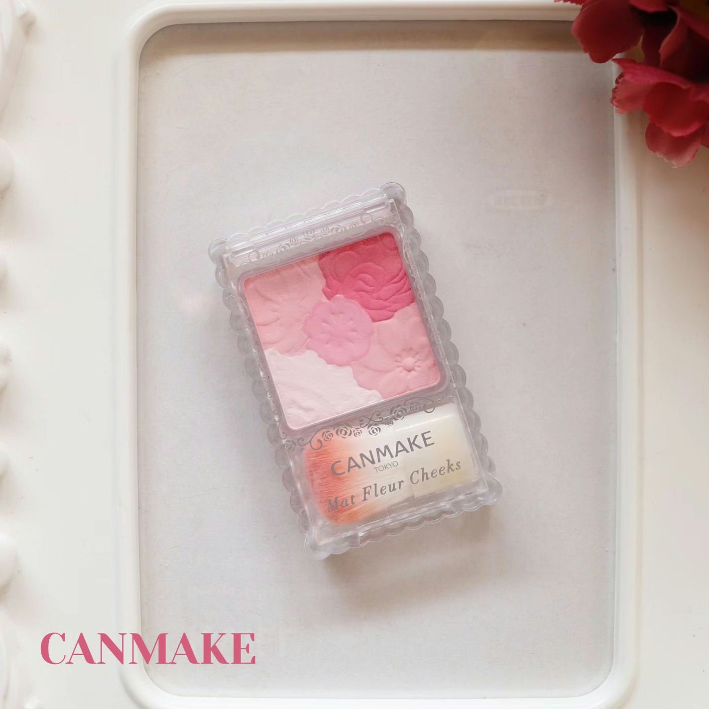 マットフルールチークス/キャンメイク/パウダーチークを使ったクチコミ(1枚目)