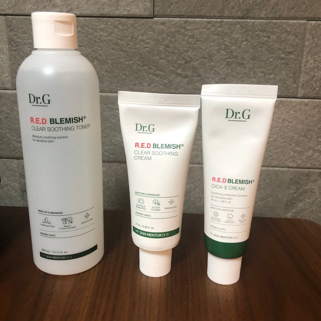 レッドB・Cスムージングクリーム/Dr.G/フェイスクリームを使ったクチコミ(2枚目)