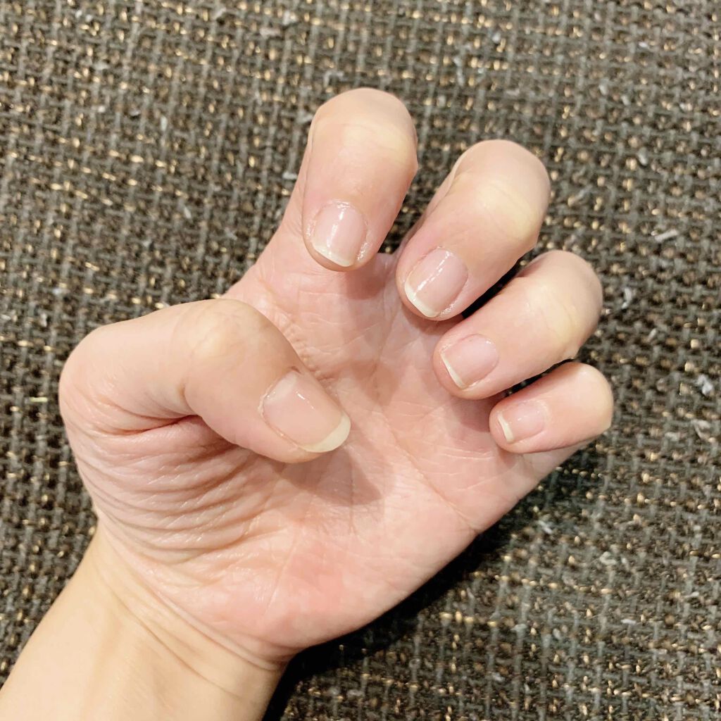 ウォータリーネイルジェル クイックグロス		/D-UP/オールインワンネイルを使ったクチコミ（2枚目）