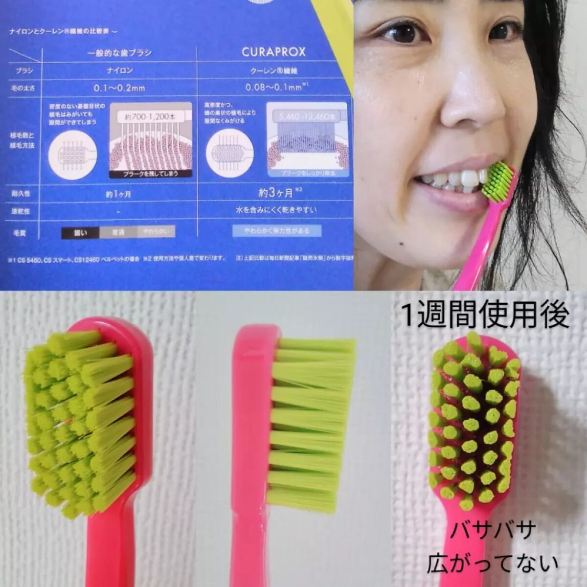 CURAPROX CS 5460/CURAPROX/歯ブラシを使ったクチコミ(4枚目)