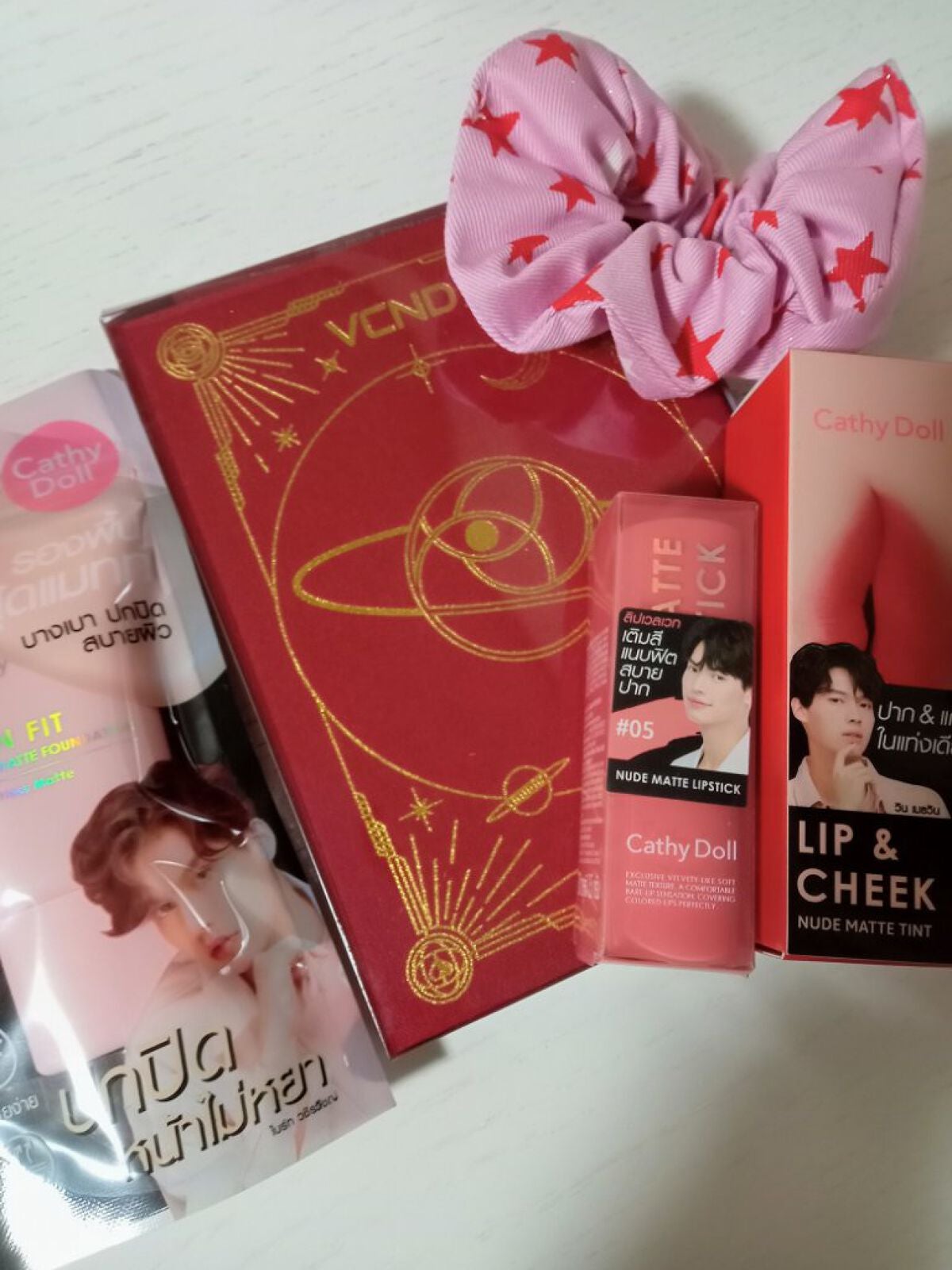 ヌードマットリップスティック/CathyDoll/口紅を使ったクチコミ(2枚目)