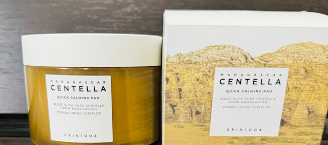 センテラ クイックカーミングパッド/SKIN1004/トナーパッドを使ったクチコミ（1枚目）