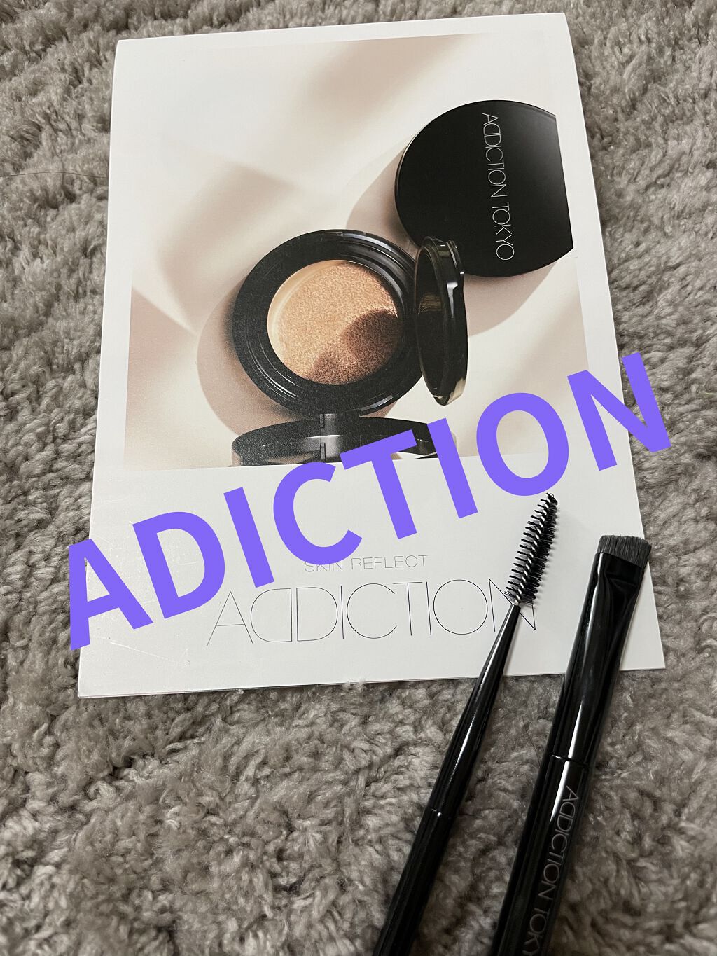 アイブロウ ブラシ/ADDICTION/メイクブラシを使ったクチコミ（1枚目）