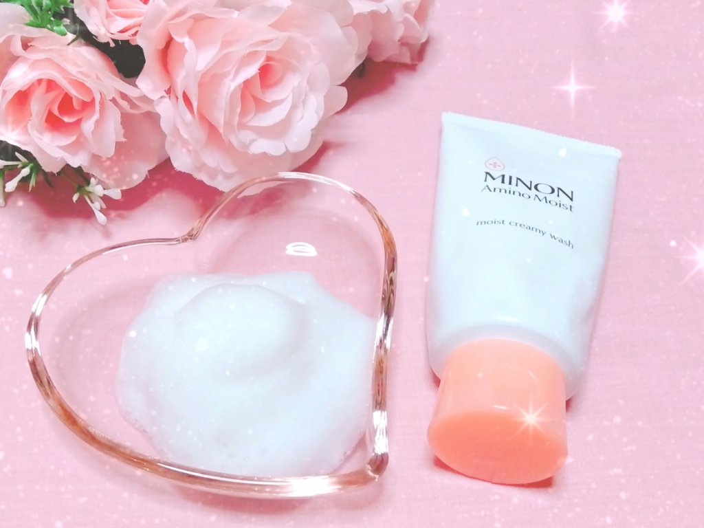アミノモイスト モイストクリーミィ ウォッシュ/ミノン/洗顔フォームを使ったクチコミ（3枚目）